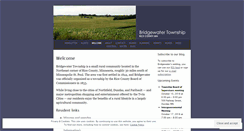 Desktop Screenshot of bridgewatertwp.org